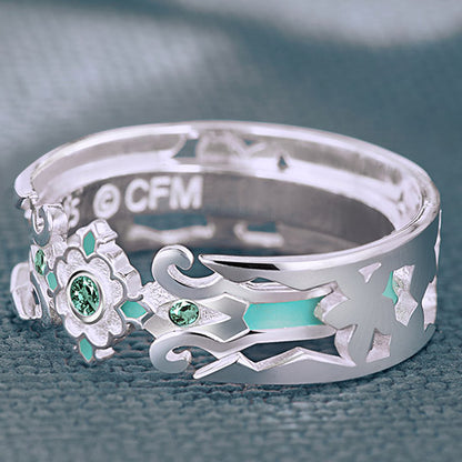 Bague commémorative Hatsune Miku Miku With You 5e anniversaire sous licence officielle