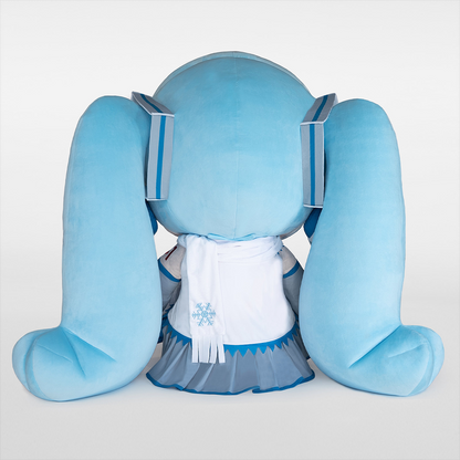 Officially Licensed TAITO VOCALOID Hatsune Miku Snow Miku Super Extra-Large Plush – Bilibili Exclusive
