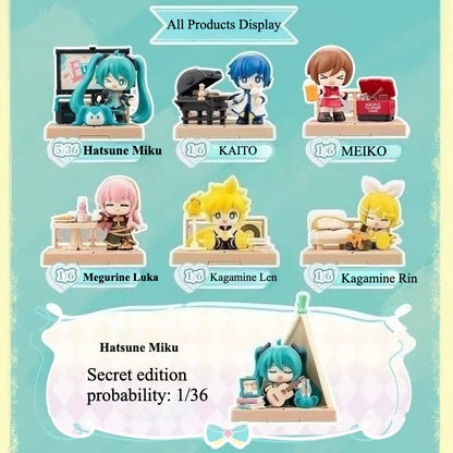 Official Hatsune Miku “Terrace Party” Figure – Freely switch poses, flexible articulated joints, and mix-and-match assembly.