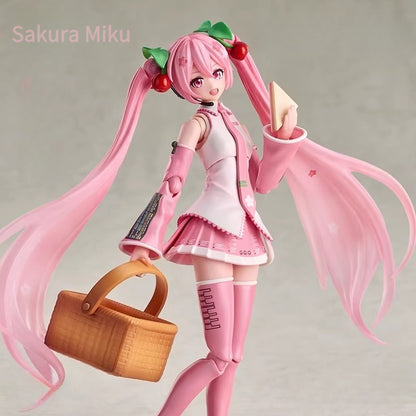 Official Sakura Miku “Miracle Ver.” Figure – Adjustable poses, with multiple buildable accessories.