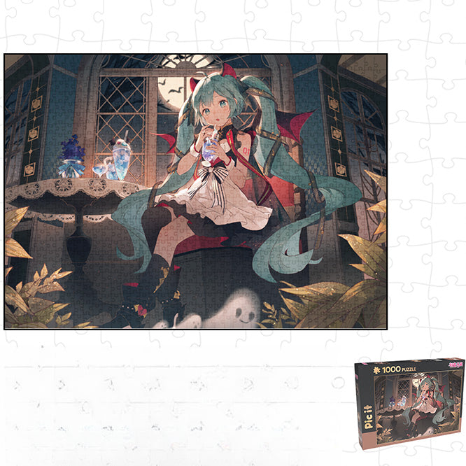 Puzzle 1000 pièces de la série Hatsune Miku sous licence officielle