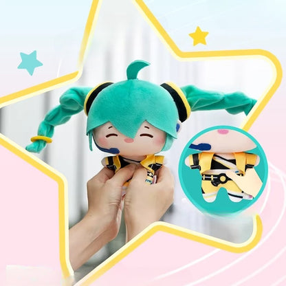 Official New Arrival LDCX VOCALOID Hatsune Miku Overjoyed L Size Plush - Singer Style