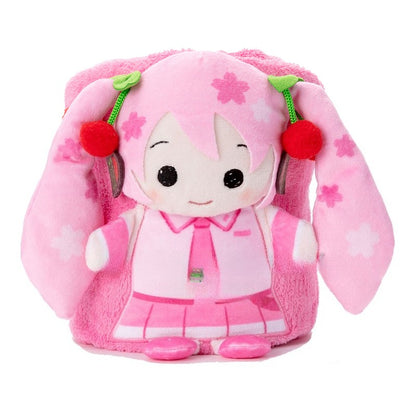 Official Toys VOCALOID Hatsune Miku Curly Hair Plush Doll