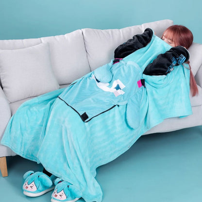 Couverture multifonctionnelle Hatsune Miku sous licence officielle