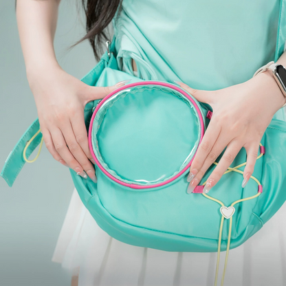 Official Hatsune Miku Commuter Ita Bag – Large Capacity Shoulder Crossbody Bag