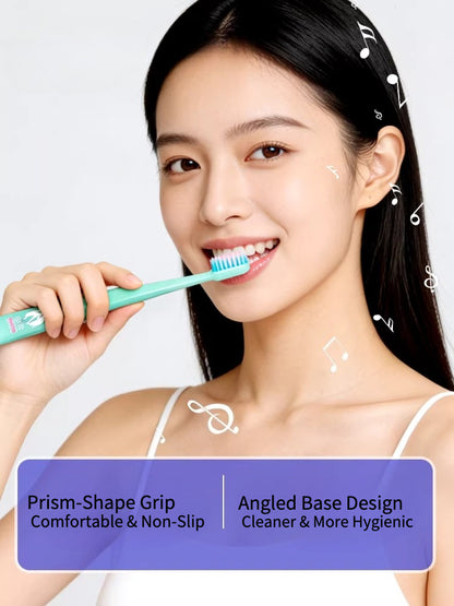 Official Hatsune Miku Light & Shadow Series Adult Toothbrush – Ultra-Soft Bristles for Gentle Gum Care