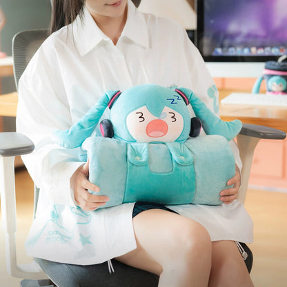 Official Hatsune Miku Daydream Daily Packable Plush Nap Blanket