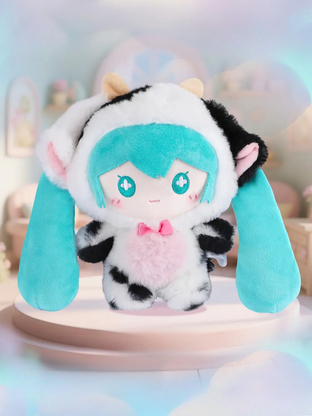 Official Hatsune Miku Animal Cosplay Series Plush Dolls | Cute Soft Sweet High-Look Companion Doll for Home Decor