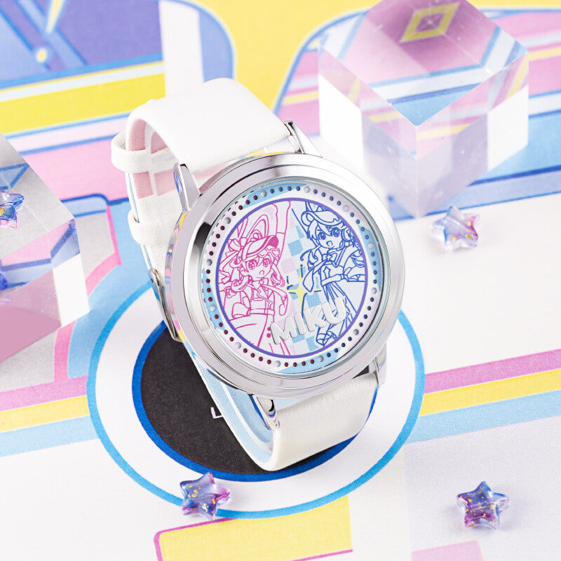 Officially Licensed Hatsune Miku Mirror Encounter & Future LED Watch