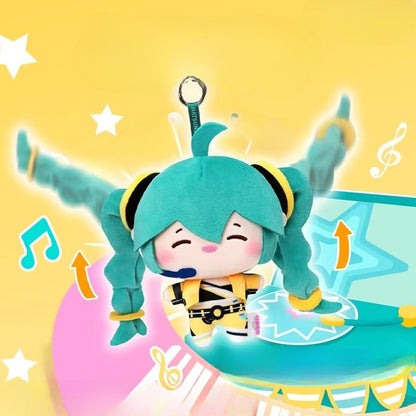 Official New Arrival LDCX VOCALOID Hatsune Miku Overjoyed L Size Plush - Singer Style