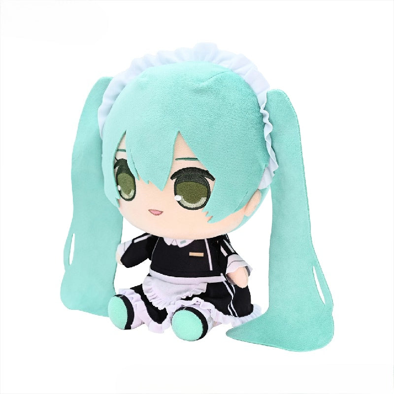 Official Hatsune Miku Maid Outfit Plush Doll