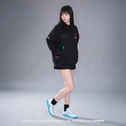 Official Hatsune Miku Neon Electronic Techwear Casual Skate Shoes for Men and Women