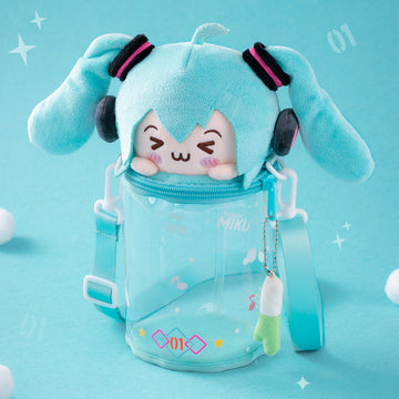 Offiziell lizenzierte Hatsune Miku Squinted Eyes Series Bucket Itabag