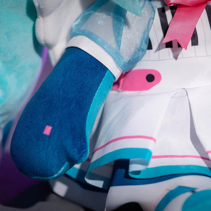 Hatsune Miku Synthwave Wings Sitting  – 40cm Large Plush Toy