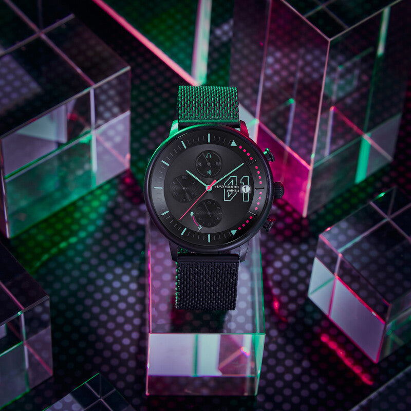 Officially Licensed Hatsune Miku Light & Shadow Concerto Solar-Powered Watch