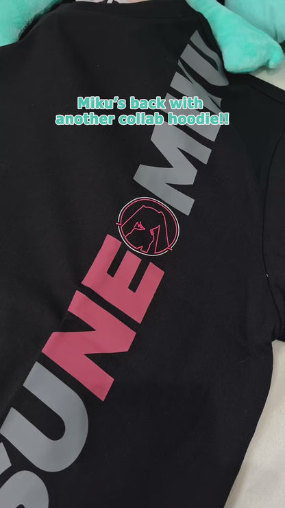 Officially Licensed Hatsune Miku Neon Electronic Music Series Long Sleeve Base Layer Top – Oversized Unisex Fit