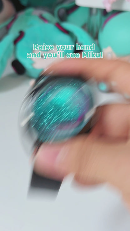 Officially Licensed Hatsune Miku Liquid Glitter Flow Watch