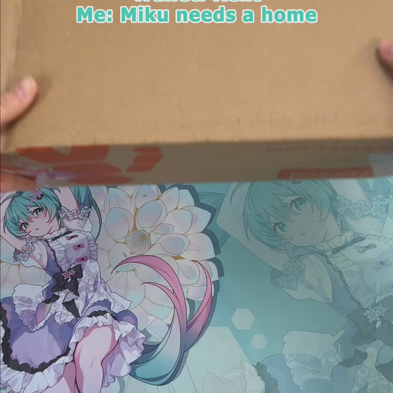 Officially Licensed Hatsune Miku Medium Twin-Tail Plush Toy (25 cm / 9.8 in)