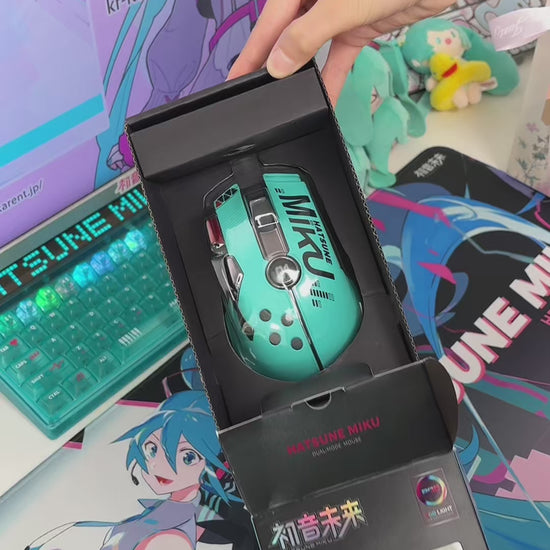 Officially Licensed Hatsune Miku Rhythm Wireless Mouse