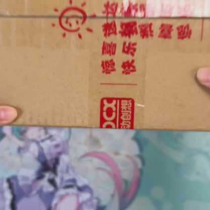 Official LDCX Hatsune Miku Honey Bean Sitting Pose Jumbo Plush Doll Official Peripheral Ornament