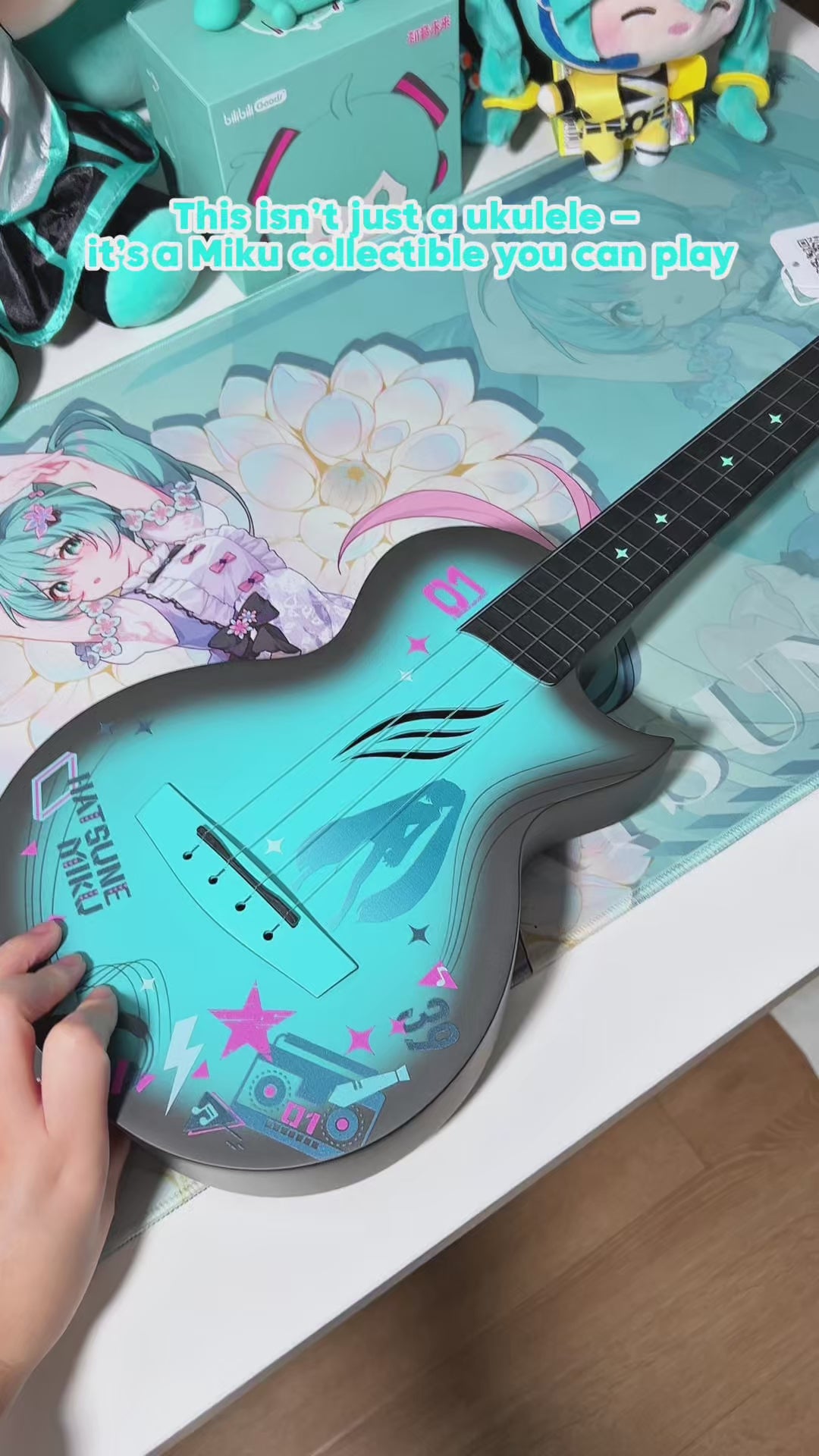 Officially Licensed Hatsune Miku Ukulele
