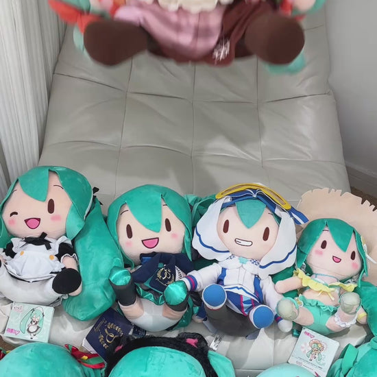 Officially Licensed Hatsune Miku Snow Miku 2024 “Fuwa Petit”  – 50cm Jumbo Plush Toy