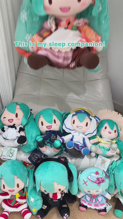 Officially Licensed Hatsune Miku Snow Miku 2024 “Fuwa Petit”  – 50cm Jumbo Plush Toy