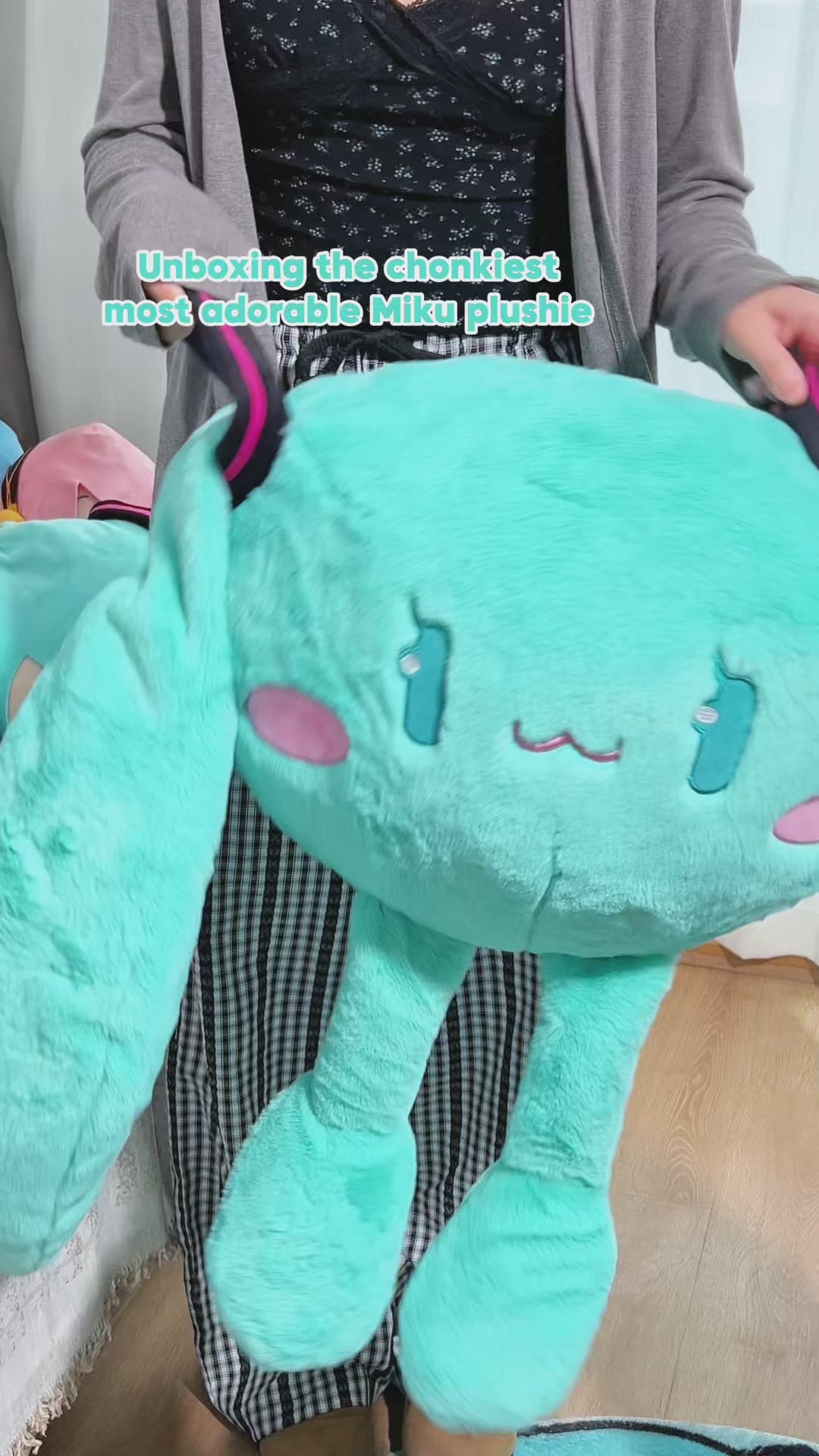 Officially Licensed Hatsune Miku Cute Body Series 15.7-Inch Large Plush Toy