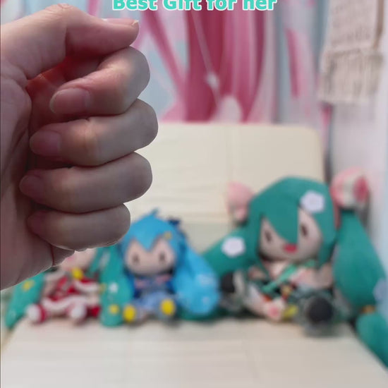 Officially Licensed Hatsune Miku Y2K Double Waist Sweatpants – Women’s Loose Curved Wide Leg Joggers