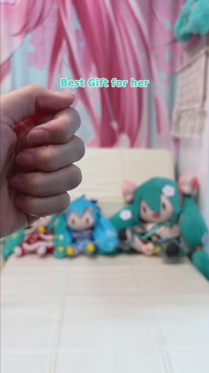 Officially Licensed Hatsune Miku Y2K Double Waist Sweatpants – Women’s Loose Curved Wide Leg Joggers