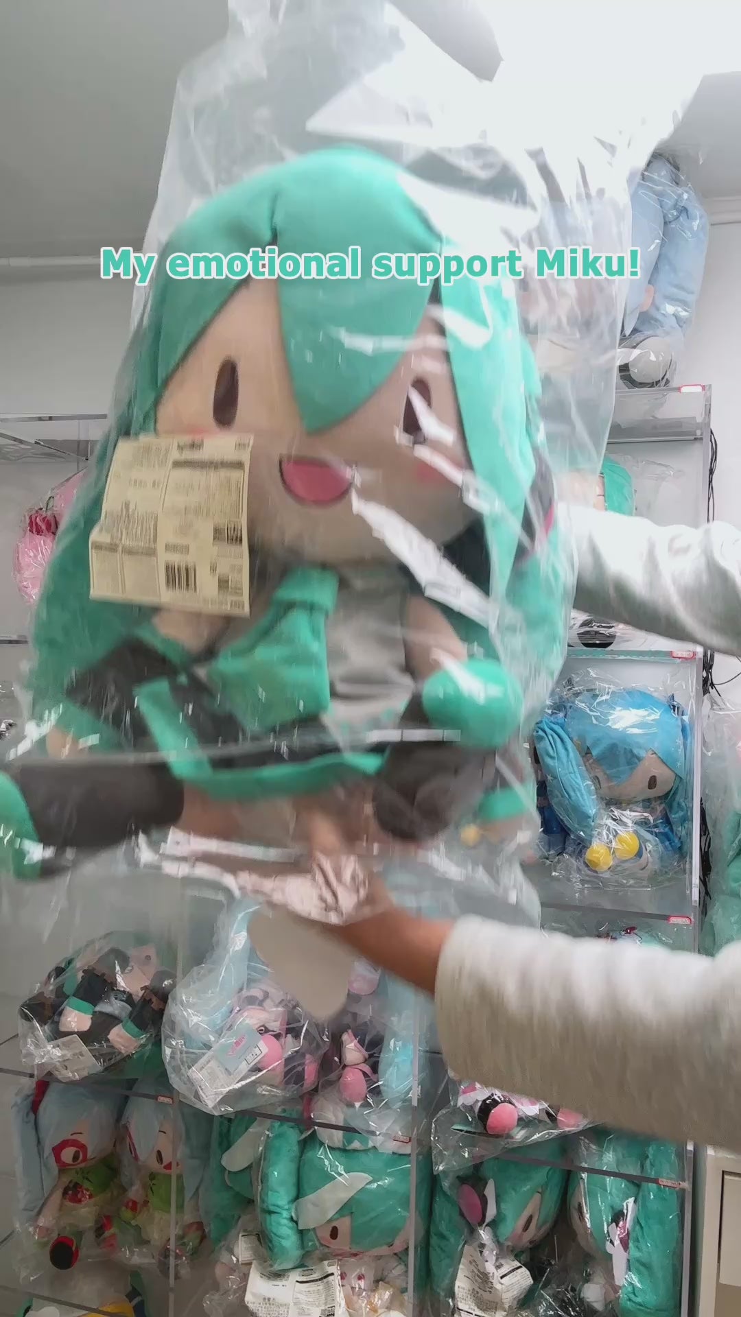 Officially Licensed Hatsune Miku FuwaPetit Large Plush – 50 cm (19.69 in)