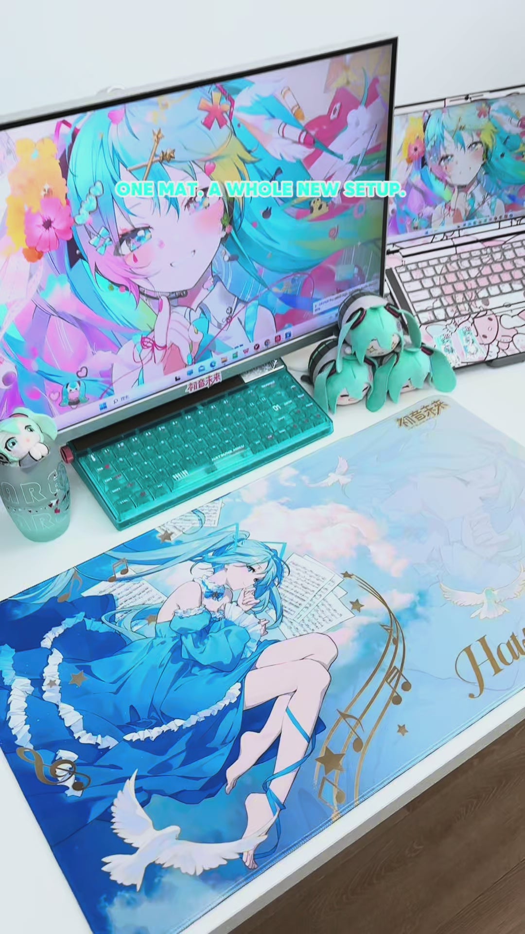 Officially Licensed Hatsune Miku XL Mouse Pad
